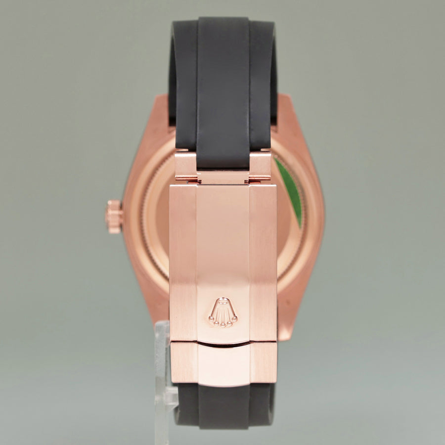 MINT 2023 Rolex 326235 Sky-Dweller Rose Gold White Stick Oysterflex Watch Box