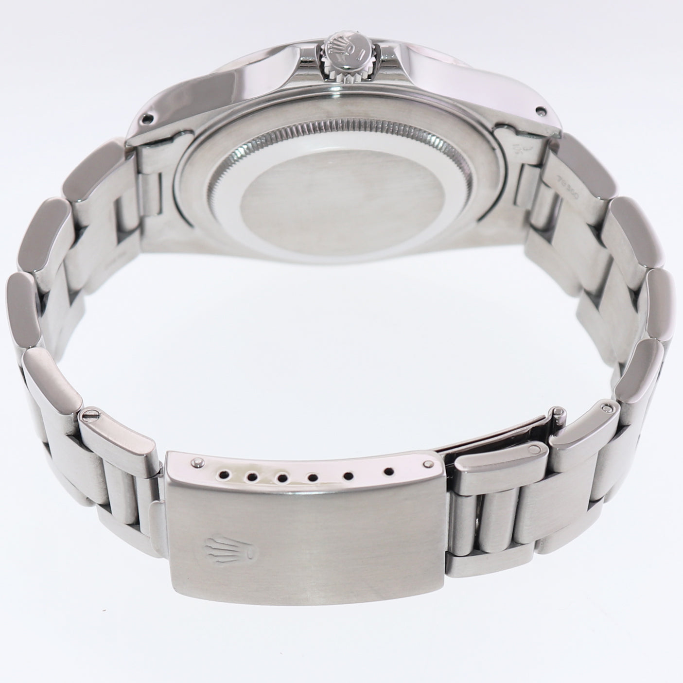 TRITIUM Rolex Explorer II White 16570 40mm Polar Stainless Steel GMT Watch Box