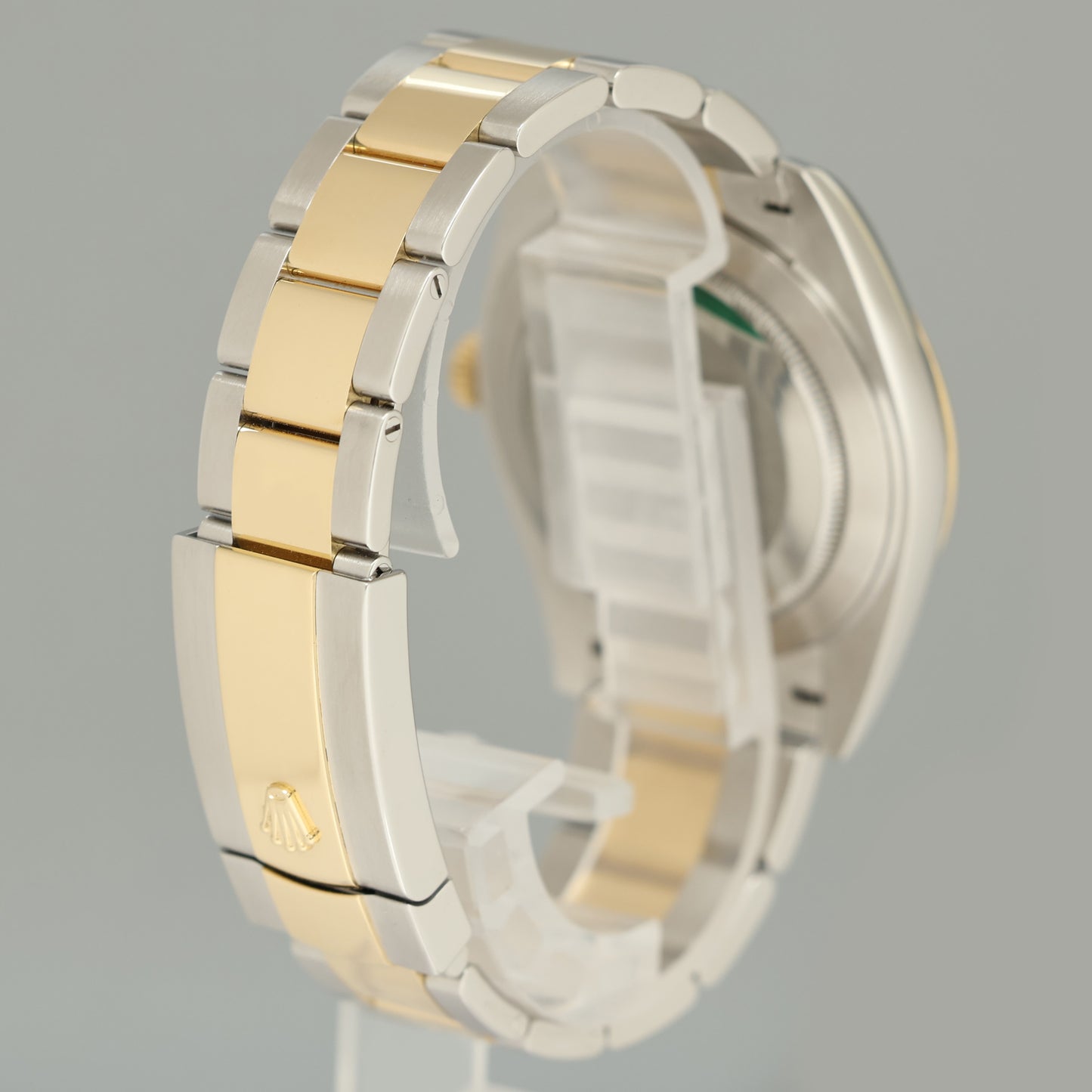 PAPERS MINT Rolex DateJust 41 Two Tone Yellow Gold Oyster 126303 Champagne Watch