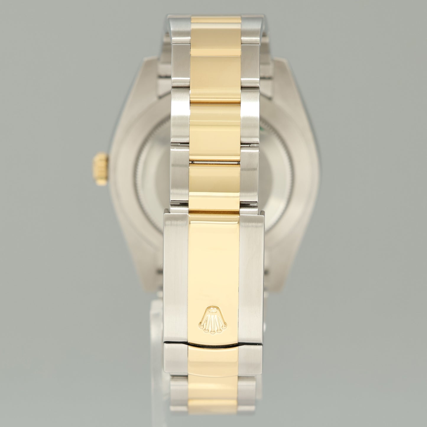 PAPERS MINT Rolex DateJust 41 Two Tone Yellow Gold Oyster 126303 Champagne Watch