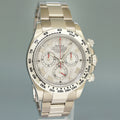 MINT 2014 Rolex Daytona Meteorite Roman 116509 White Gold Chronograph Watch Box
