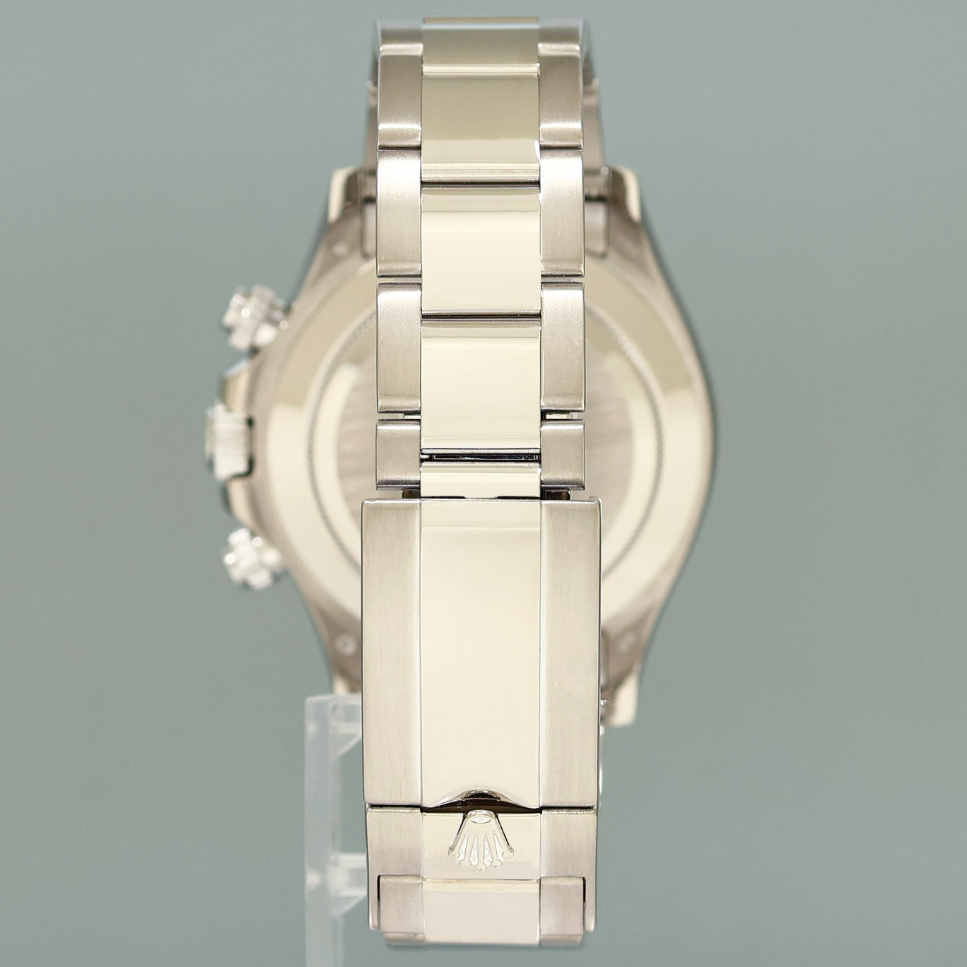 MINT 2014 Rolex Daytona Meteorite Roman 116509 White Gold Chronograph Watch Box
