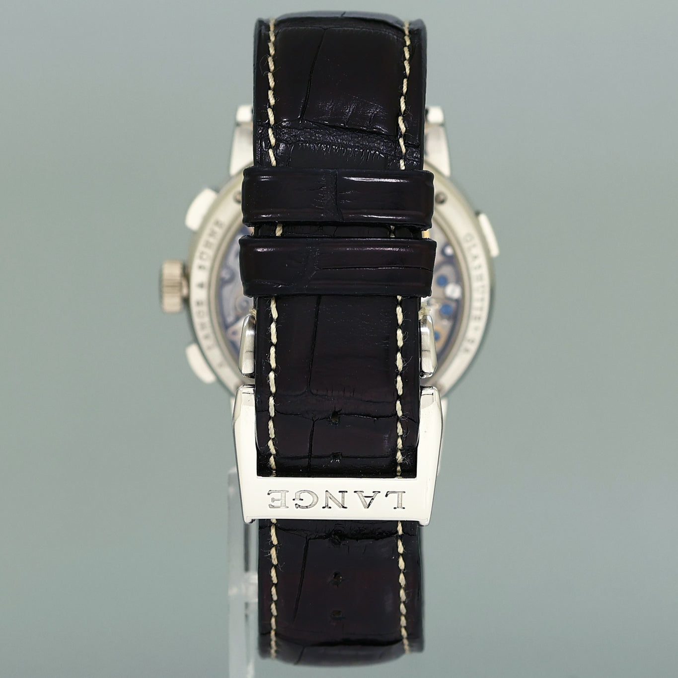 MINT PAPERS A. Lange & Söhne Datograph 403.035F Platinum 39mm Manual Wind Watch