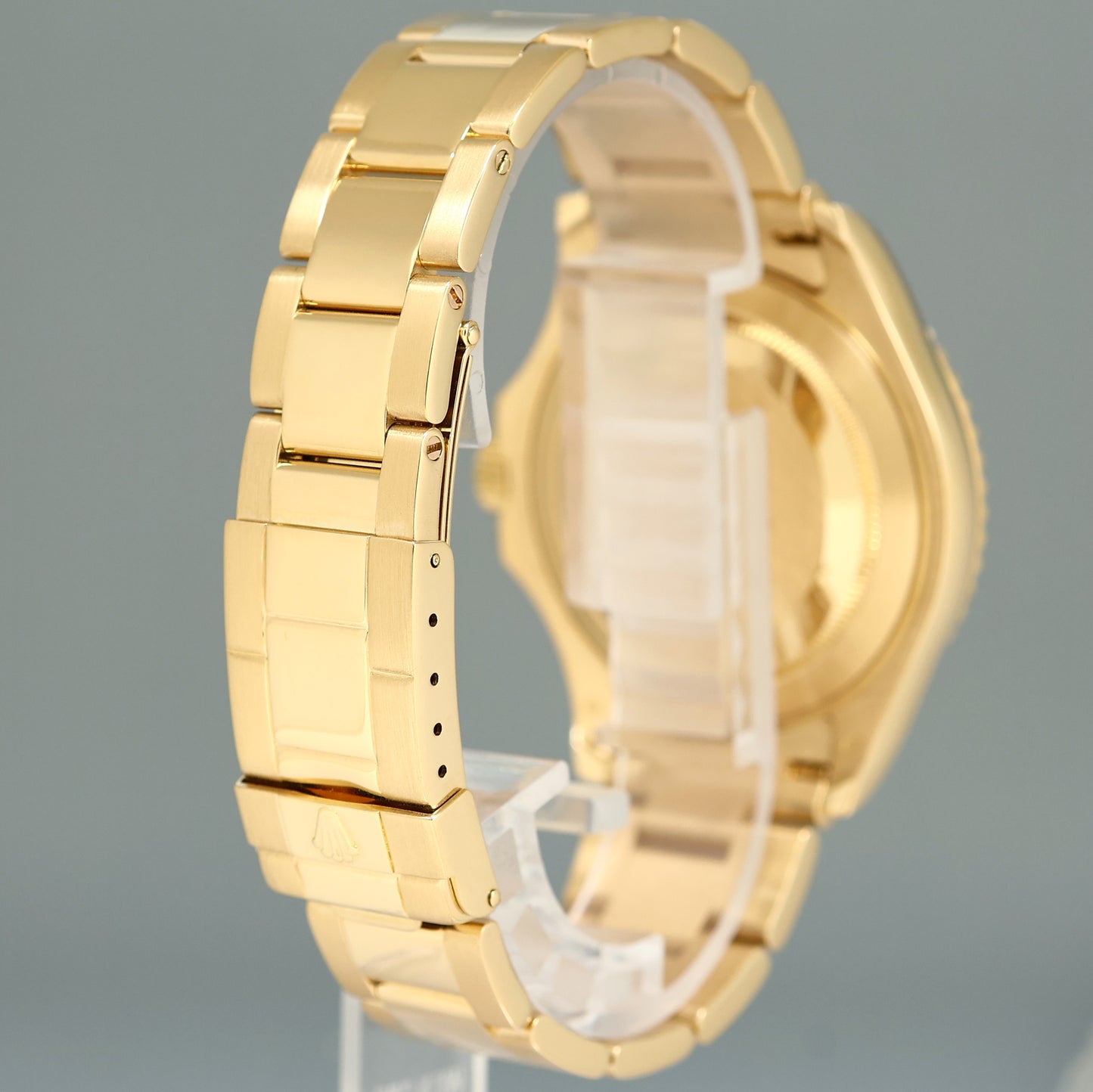 2006 MINT PAPERS Rolex Yacht-Master Yellow Gold 16628 Mother of Pearl Diamond Watch