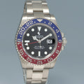 2016 MINT Rolex 116719BLRO GMT-Master II Pepsi White Gold 40mm Black Dial Watch