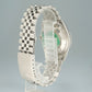 2001 PAPERS MINT Rolex DateJust 36mm Silver Stick Dial Jubilee 16220 Steel Watch Box
