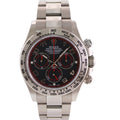 MINT 2016 Rolex Daytona Black Racing Dial 116509 Cosmograph White Gold Watch