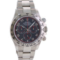 MINT 2016 Rolex Daytona Black Racing Dial 116509 Cosmograph White Gold Watch
