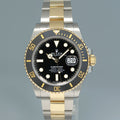 2023 NEW PAPERS Rolex Submariner 41mm Black 126613LN Two Tone Gold Steel Watch
