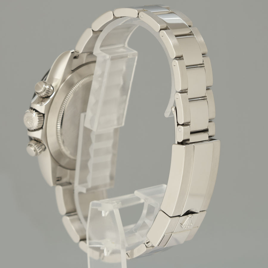 2022 NEW PAPERS Rolex Daytona 116500LN White Ceramic Panda 40mm Watch Box