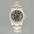 MINT PAPERS Rolex Yacht-Master 116622 Rhodium Steel Platinum Blue 40mm Watch Box
