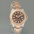 2024 NEW PAPERS Rolex 40mm Yacht-Master 126621 Chocolate Everose Gold Two Tone Watch