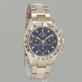 STICKERS NEW PAPERS Rolex Daytona Blue Dial Chronograph 116509 White Gold Watch Box