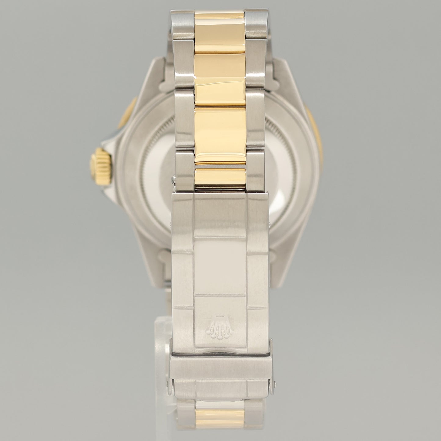 Rolex Submariner 16613 Two Tone Yellow Gold Custom MOP Serti Diamond Watch Box