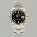 MINT 2006 Rolex Explorer II 16570 Stainless Steel Black Dial GMT 40mm Watch Box