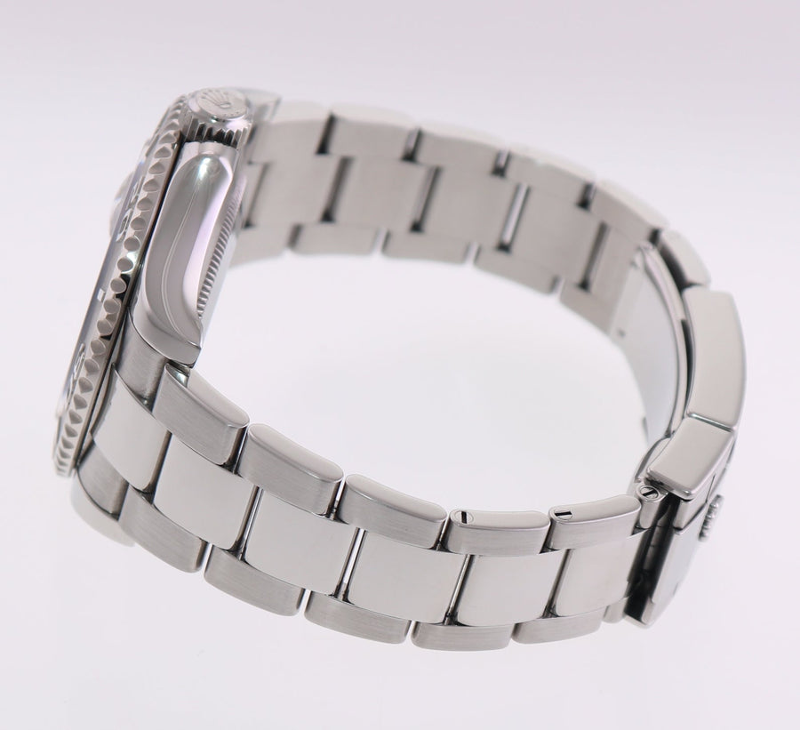 MINT PAPERS Rolex Yacht-Master 116622 Rhodium Steel Platinum Blue 40mm Watch Box