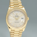 MINT PAPERS Rolex Day-Date 40 President 228238 Silver Stick Gold Watch Box