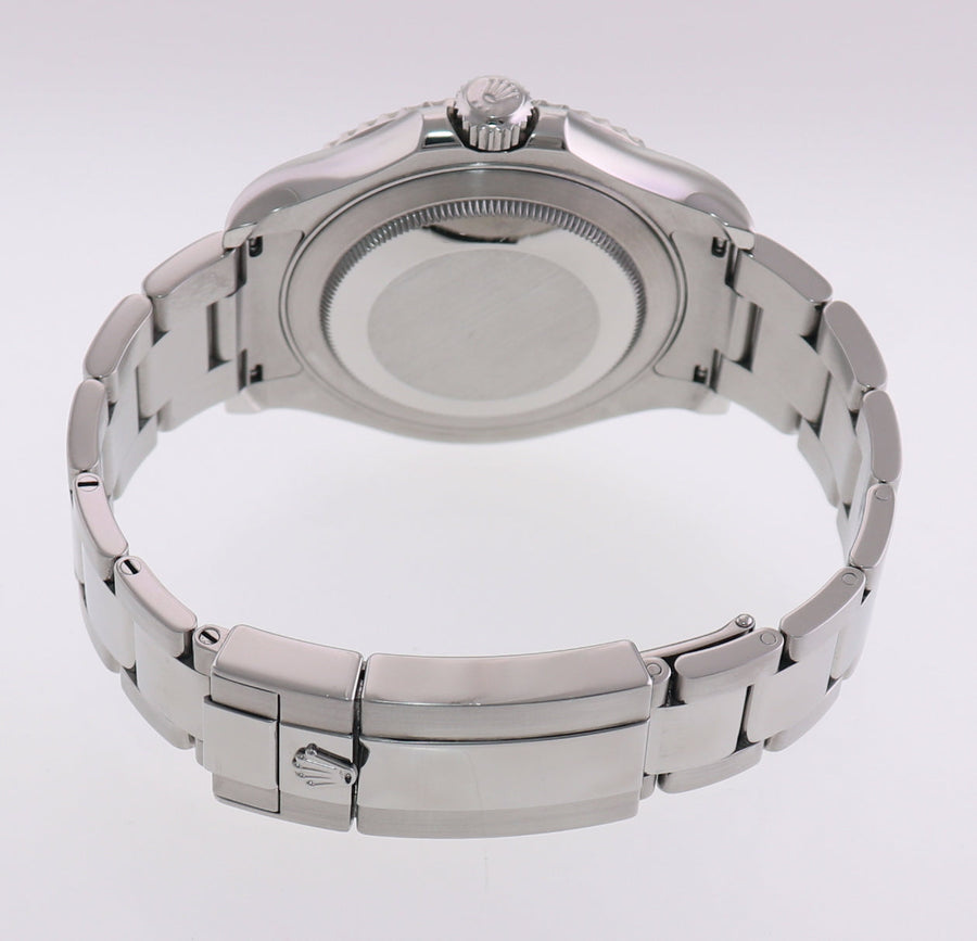 MINT PAPERS Rolex Yacht-Master 116622 Rhodium Steel Platinum Blue 40mm Watch Box