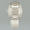 MINT 2021 Rolex Oyster Perpetual 41mm Blue Stick Oyster Watch 124300 Box