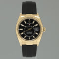2023 MINT Rolex Sky-Dweller Yellow Gold Black Oysterflex 336238 Watch Box