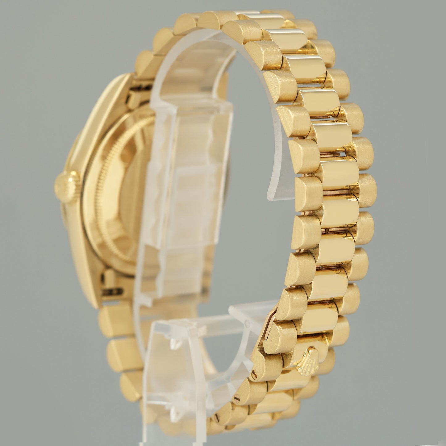 MINT Rolex President Day Date Champagne 18238 Double Quick Set Yellow Gold Watch Box