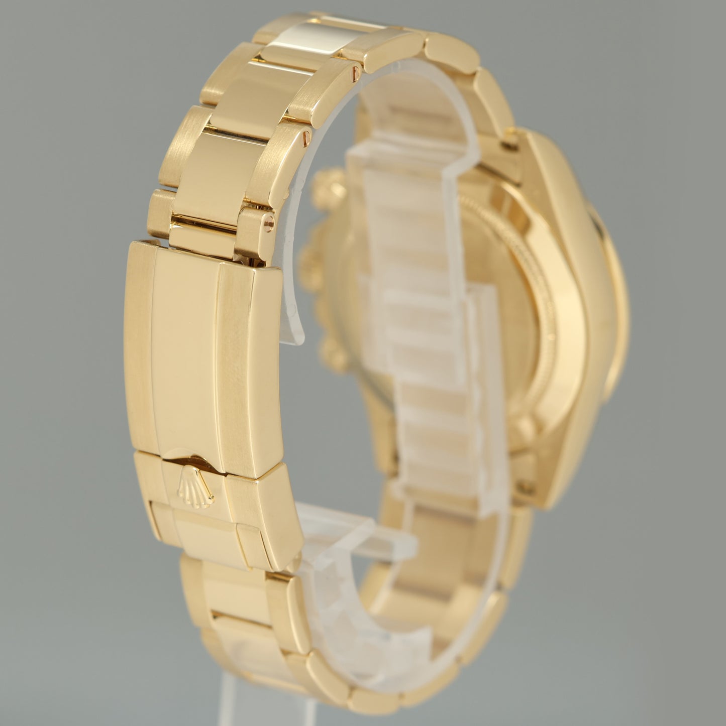 2014 MINT Rolex Daytona 116528 Black Chrono Yellow Gold 40mm Watch Box