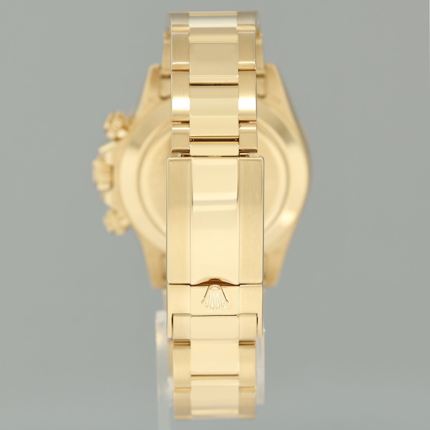 2014 MINT Rolex Daytona 116528 Black Chrono Yellow Gold 40mm Watch Box