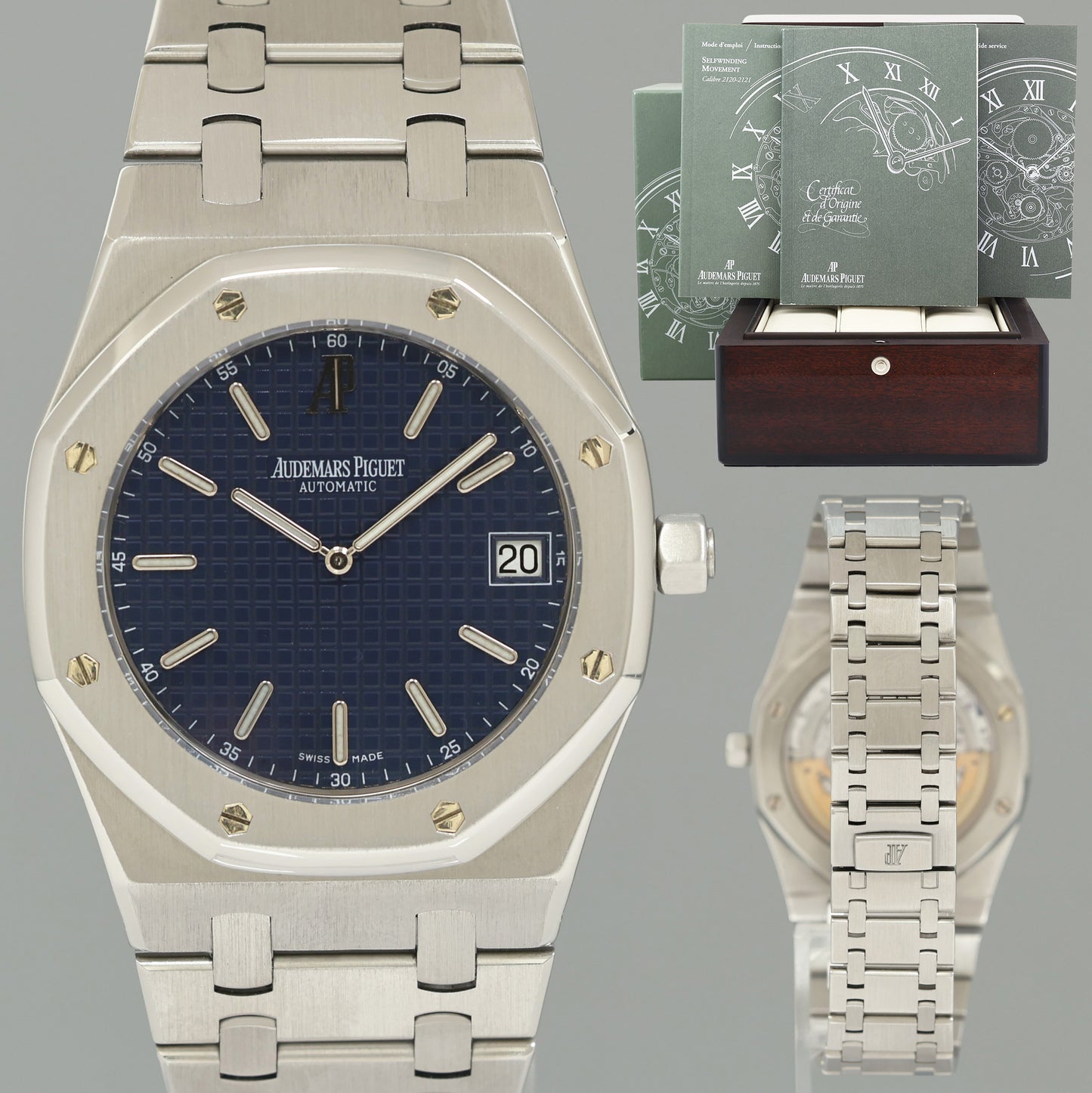 MINT PAPERS Audemars Piguet Blue Steel 15202ST.OO.0944ST.03 Blue Steel Watch Box