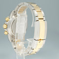 2009 MINT Rolex Daytona 116523 Black Diamond Dial Steel Yellow Gold Two Tone Watch