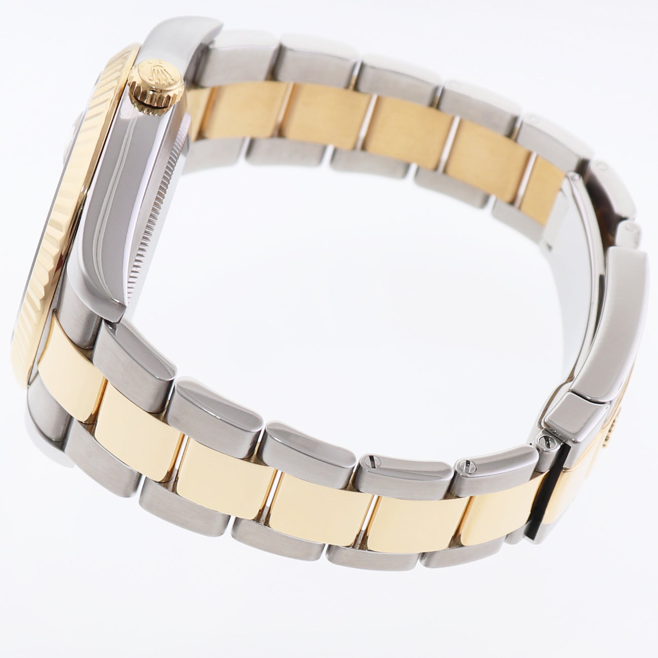 2025 RSC PAPERS Rolex Datejust II 2 Champagne Diamond 116333 Two-Tone Gold Watch