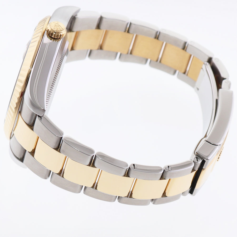 2025 RSC PAPERS Rolex Datejust II 2 Champagne Diamond 116333 Two-Tone Gold Watch