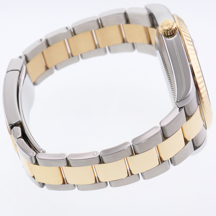 2025 RSC PAPERS Rolex Datejust II 2 Champagne Diamond 116333 Two-Tone Gold Watch