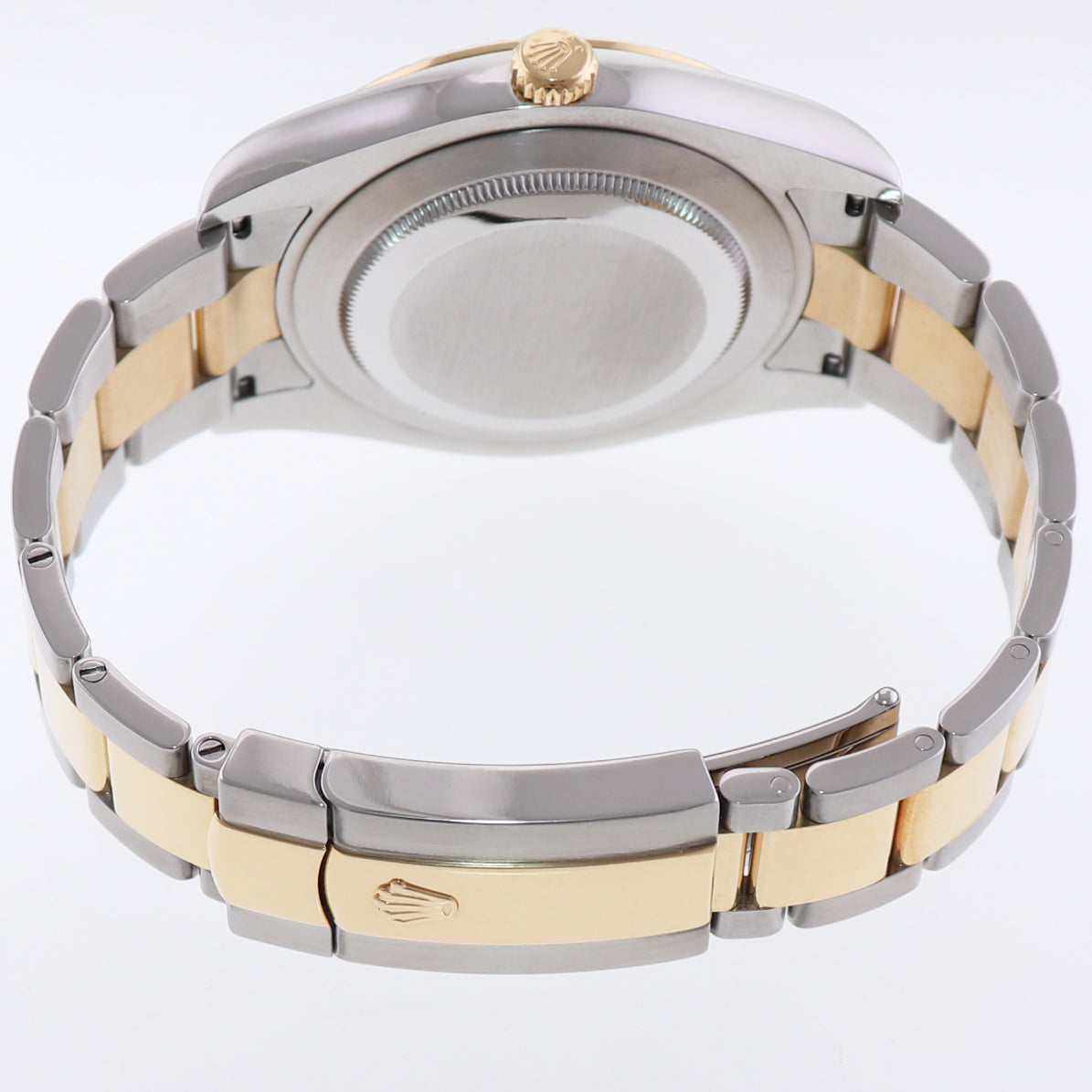 2025 RSC PAPERS Rolex Datejust II 2 Champagne Diamond 116333 Two-Tone Gold Watch