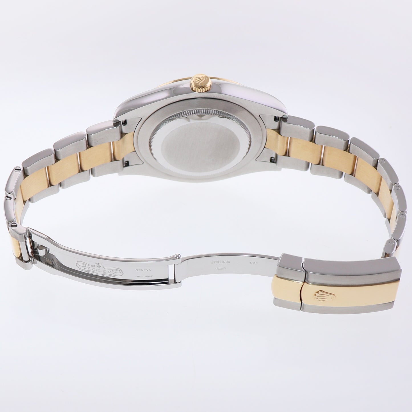 2025 RSC PAPERS Rolex Datejust II 2 Champagne Diamond 116333 Two-Tone Gold Watch