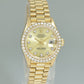 FACTORY DIAMOND Ladies Rolex President 26mm 69138 Yellow Gold Diamond Watch Box