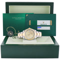 2015 MINT Rolex Datejust II 2 Champagne Diamond 116333 Two-Tone Gold Watch