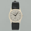 PAPERS MINT Patek Philippe 5196G 37mm white Gold Calatrava Black Leather Watch Box