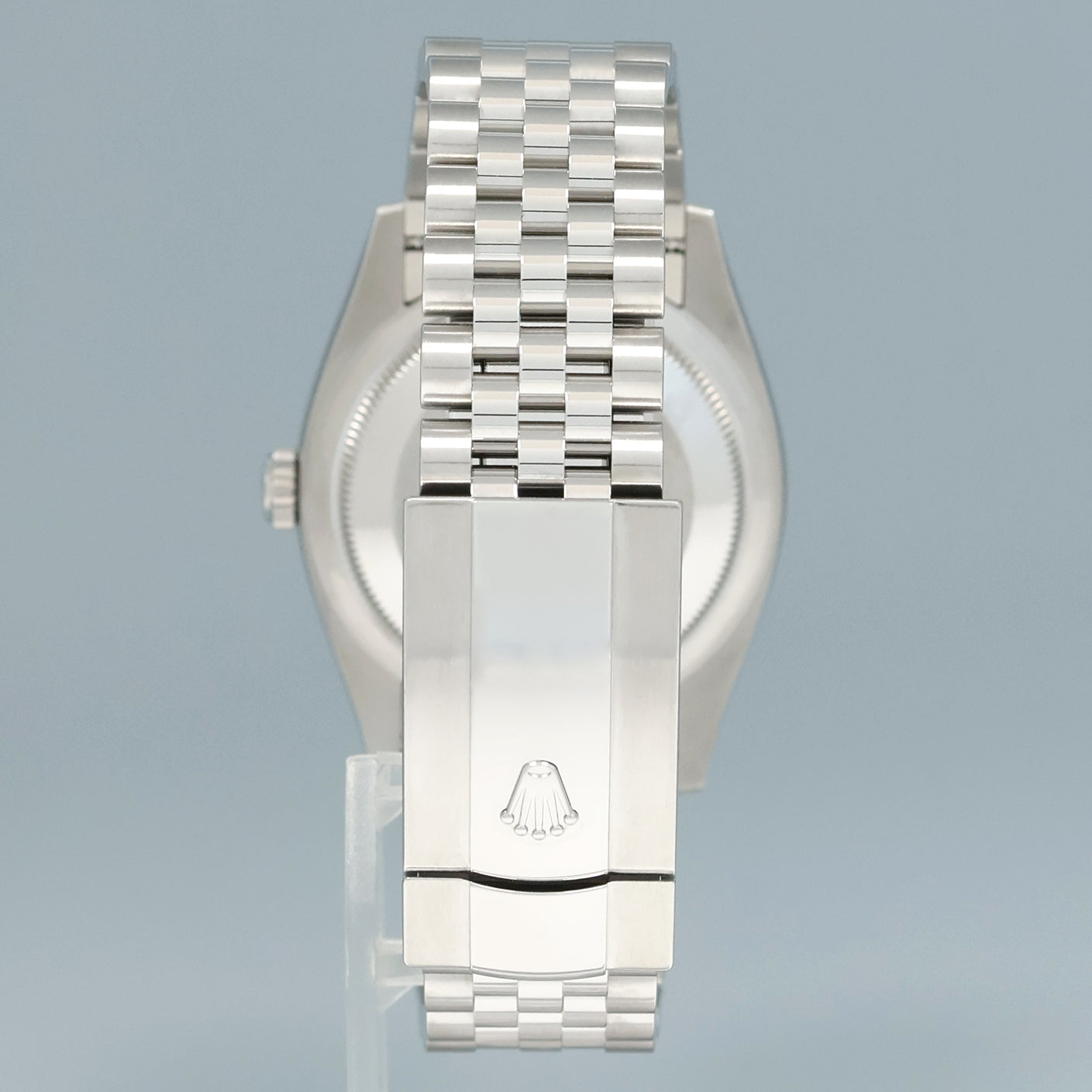2025 NEW PAPERS Rolex DateJust 36mm Wimbledon Stick 126234 Steel Jubilee White Gold Watch
