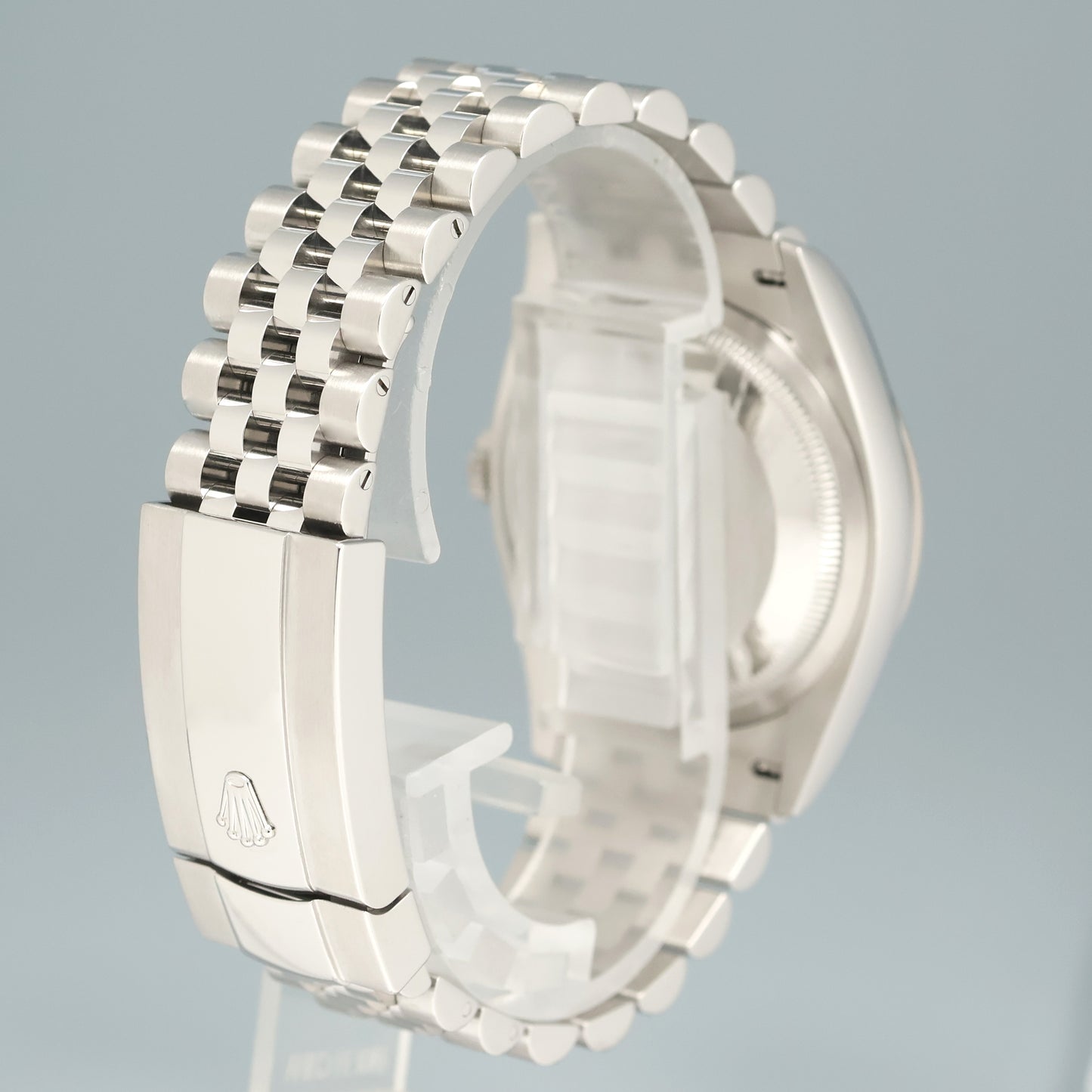 2025 NEW PAPERS Rolex DateJust 36mm Wimbledon Stick 126234 Steel Jubilee White Gold Watch