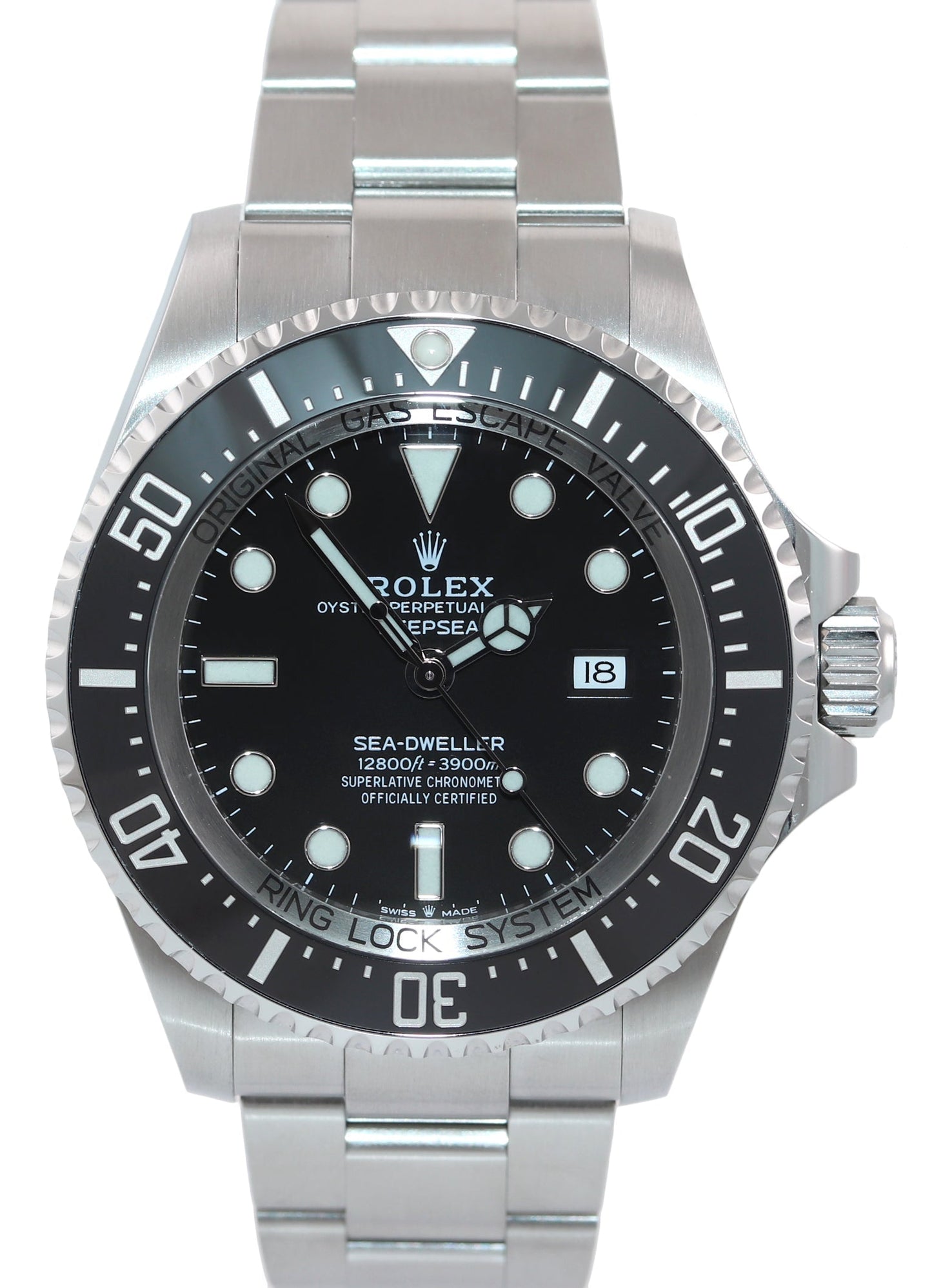 2019 MINT PAPERS Rolex Sea-Dweller Deepsea Black 126660 44mm Steel Watch Box