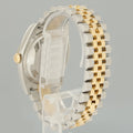 2010 MINT Rolex DateJust 116233 Jubilee Two Tone Gold Steel White Stick 36mm Watch