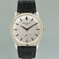 MINT Patek Philippe 5196G 37mm white Gold Calatrava Black Leather Watch Box