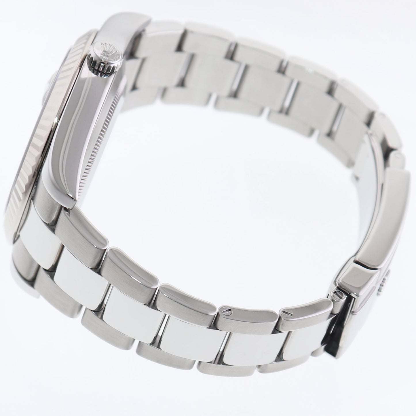 PAPERS MINT Rolex DateJust 2 Wimbledon White Gold Fluted Bezel 116334 Watch Box