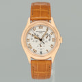 PAPERS MINT Patek Philippe Rose Gold Annual Calendar 5035R White Roman 37mm Watch