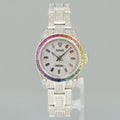 PAPERS DIAMOND SAPPHIRE Rolex Oyster Perpetual 26mm Diamond Dial 176200 Watch Box