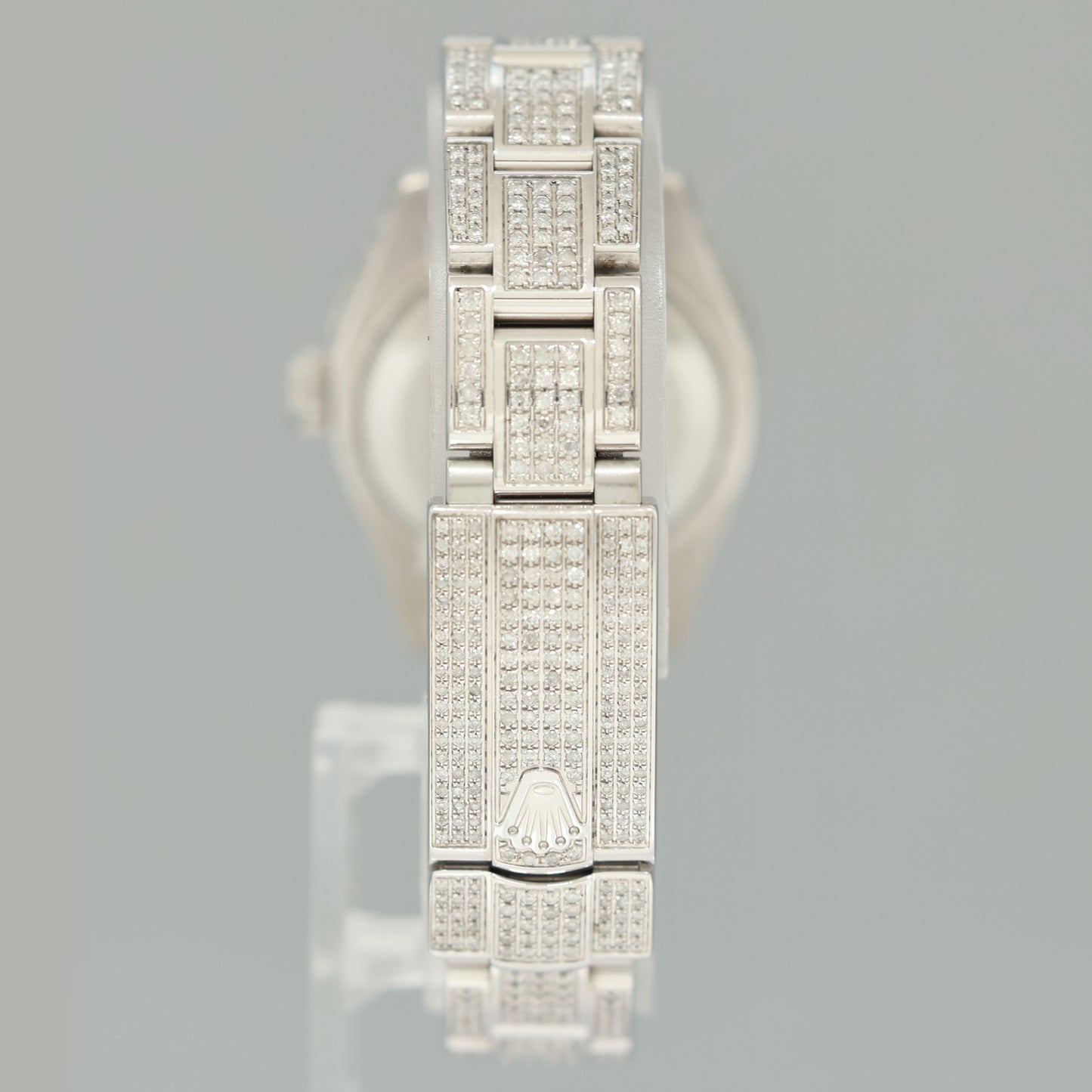 PAPERS DIAMOND SAPPHIRE Rolex Oyster Perpetual 26mm Diamond Dial 176200 Watch Box