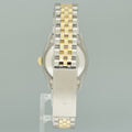 MINT Ladies Rolex 68273 Two Tone 18k Yellow Gold Fluted Steel 31mm Pearl Diamond Watch