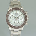 2010 Rolex Daytona 116520 Glacier Blue Diamond Steel Platona Ceramic 40mm Watch Box