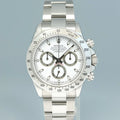 2010 MINT 116520 Rolex Daytona White Dial Chronograph Steel 40mm Watch Box