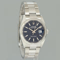 2024 NEW PAPERS Blue Motif Rolex DateJust 36mm 126200 Steel Oyster Band Watch Box